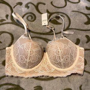 NWT aerie balconette lace bra